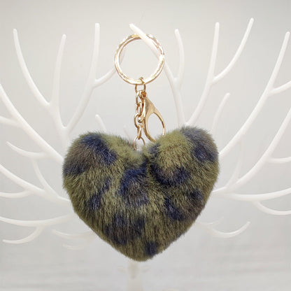 Imitation Otter Rabbit Fur Leopard Pattern Love Fur