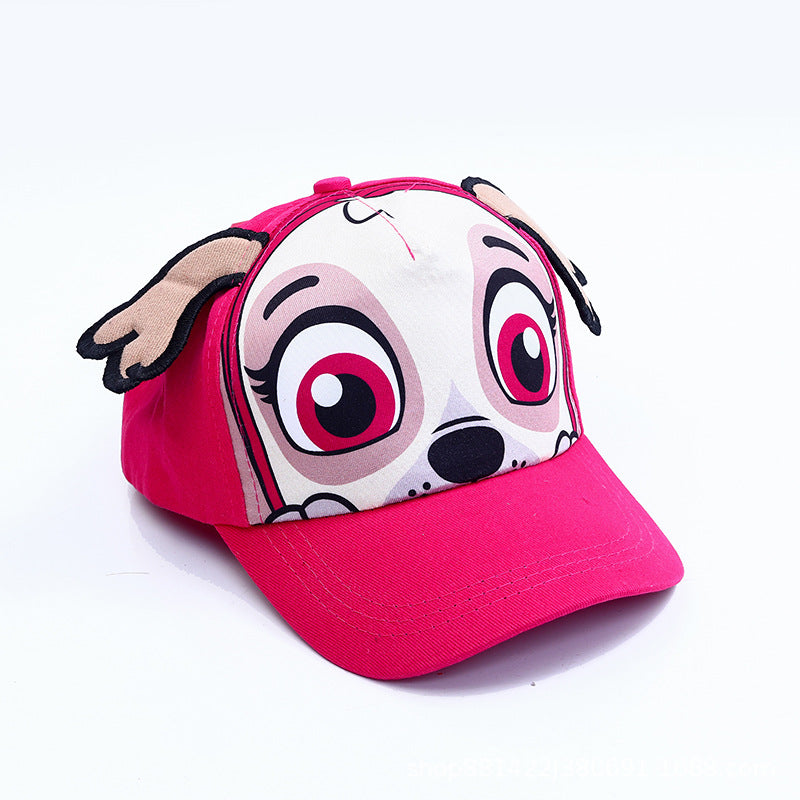 Dog Ears Sunshade Cartoon Breathable Comfortable Cute Baby Hat
