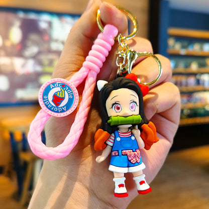 Cartoon PVC Soft Keychain Cute Keychain