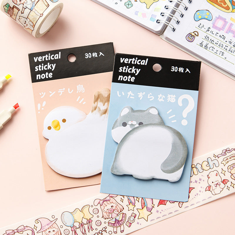 of Paper Cartoon Cute Special Shaped Convenience Stickers
