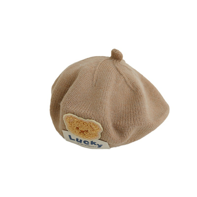 Wholesale Children's Woolen Bear Beret