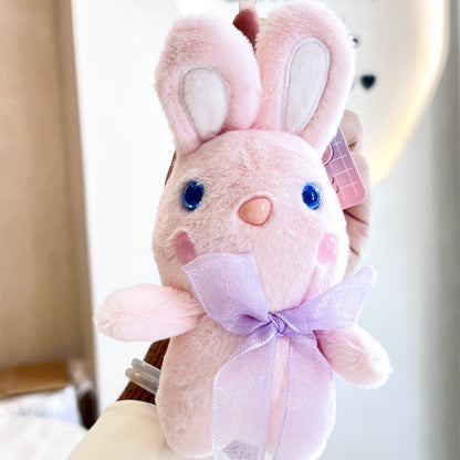 Cartoon Rabbit Plush Keychains