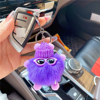 Fur Ball Doll Keychain