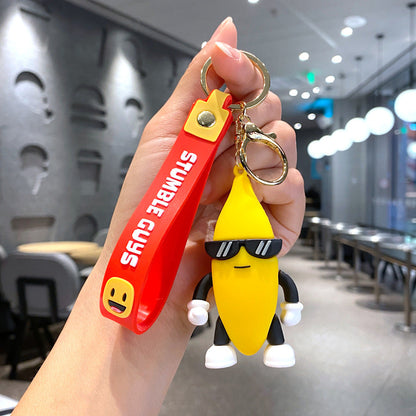 Wholesale Cartoon Anime PVC Soft Keychain Creative Keychain ACCVIP-KC-XinShu002