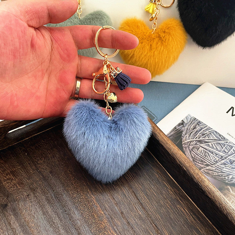 Tassel Love Plush Keychains
