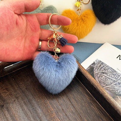 Tassel Love Plush Keychains