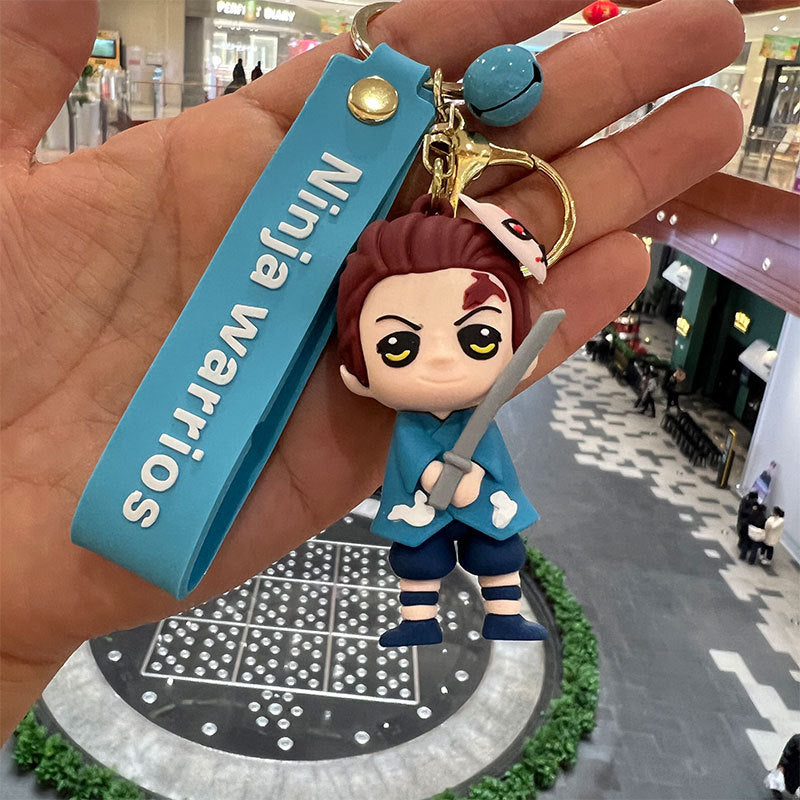 Cartoon PVC Silicone Creative Keychain