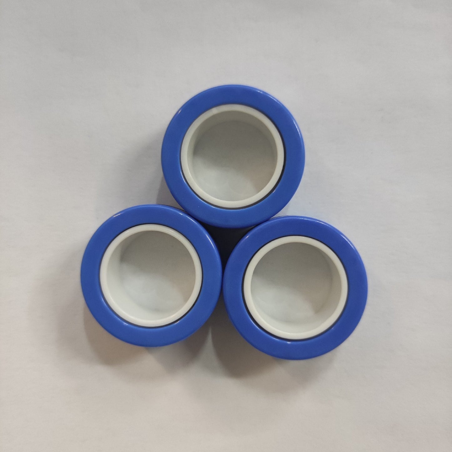 Plastic Decompression Rotating Magnetic Toy Bracelet Rings