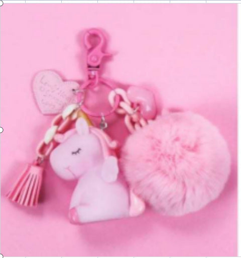Fur Ball My Little Pony Resin Keychain
