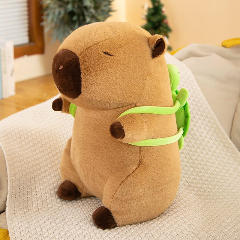 Wholesale Kapibala Backpack Puffer Plush Doll
