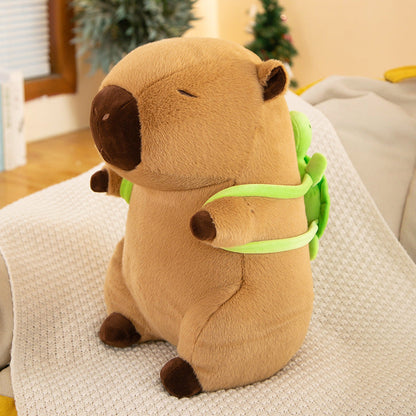 Wholesale Kapibala Backpack Puffer Plush Doll