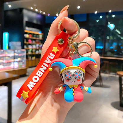 PVC Soft Glue Cute Keychain Creative Keychain