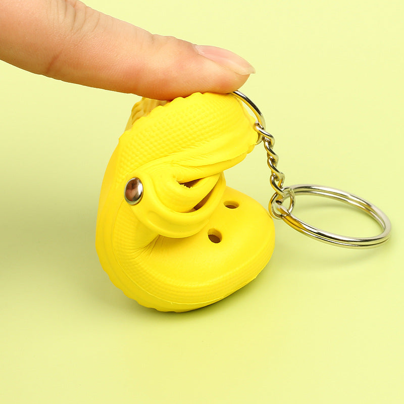Mini Slippers EVA Keychain Bulk Keychains