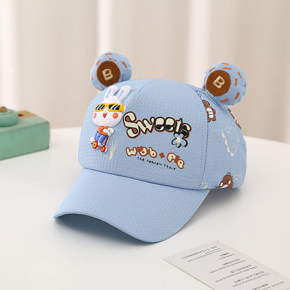 Sweet Glasses Bunny Ears Sun Hat