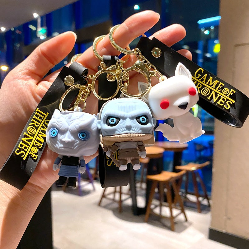 Cartoon PVC Soft Keychains Creative Keychain