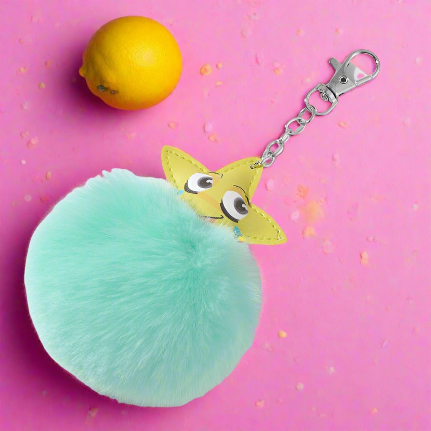 Pentagram Plush Keychain