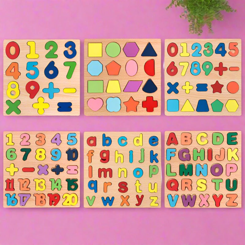 Children's Educational Puzzles Wooden TOY