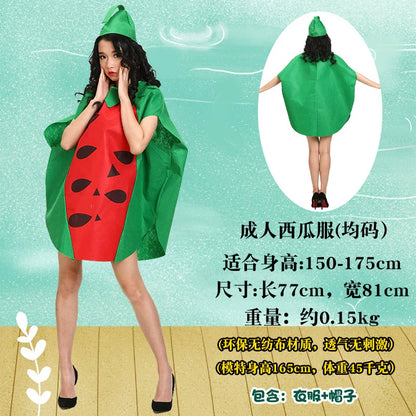 Children's Fruit and Vegetable Costume Environmental-Friendly
