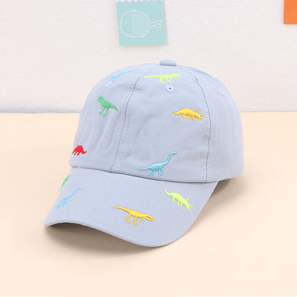 Cotton Kids Embroidered Cartoon Baseball Cap