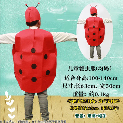 Children's Fruit and Vegetable Costume Environmental-Friendly