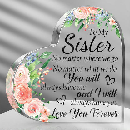 New Valentine's Day Love Transparent Acrylic Mother's Day
