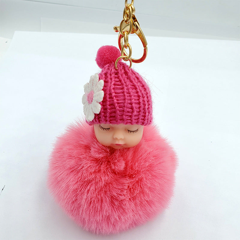 Plush Doll Keychain
