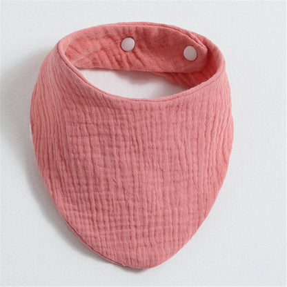Newborn Baby Bibs Cotton Double Gauze Saliva Towel