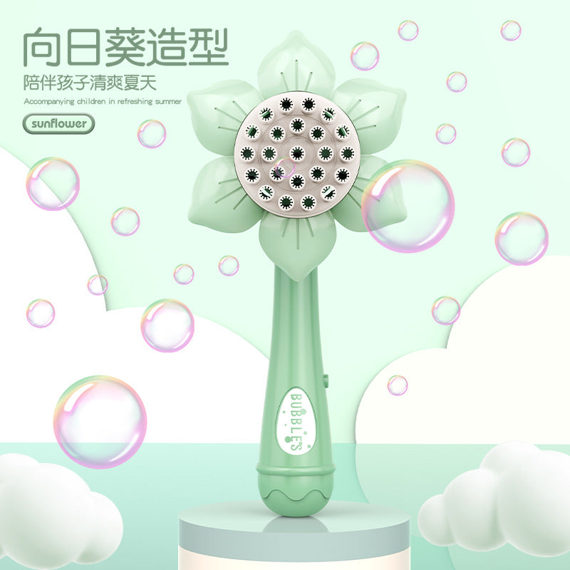 Wholesale 23-hole luminous bubble machine children TOY