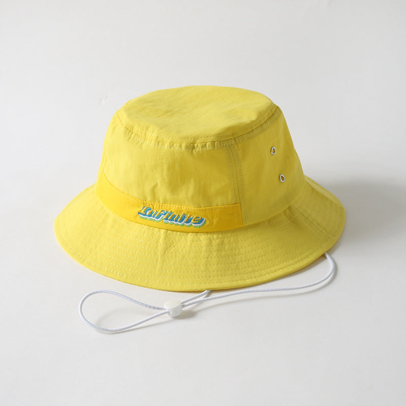 Cotton Bright Color Bucket Hat