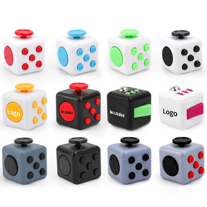Wholesale Decompression Rubik's Cube Plastic Game Dice