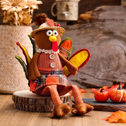 Thanksgiving Decorative Turkey Ornaments