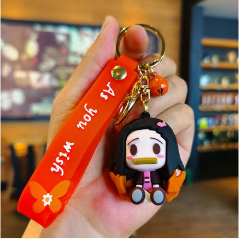 Cartoon PVC Soft Keychain Cute Keychain