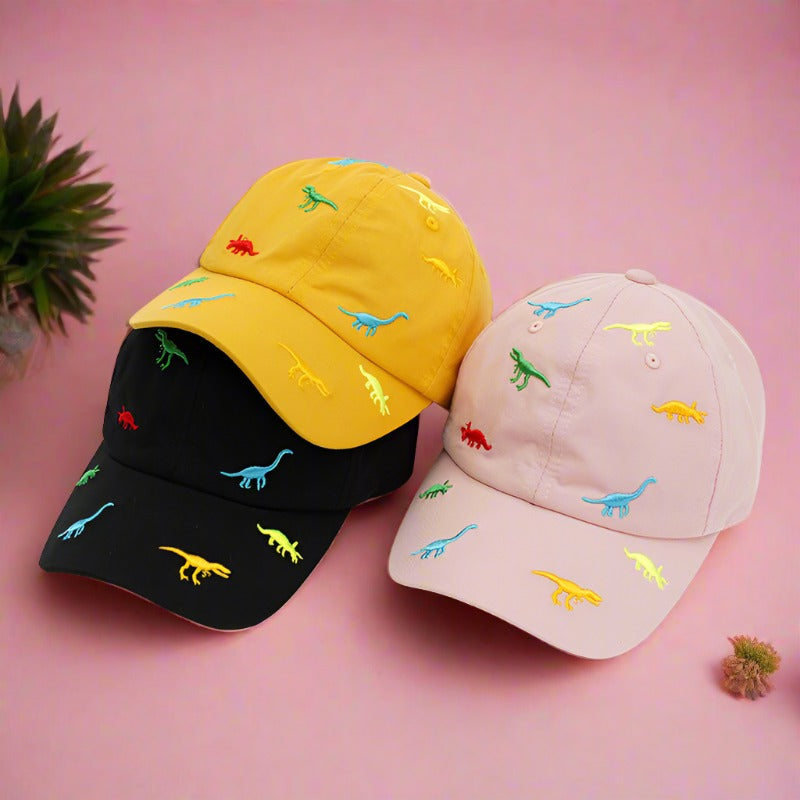 Baby Cute Embroidered Dinosaur Baseball Cap Kids Hat