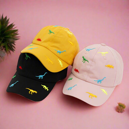 Baby Cute Embroidered Dinosaur Baseball Cap Kids Hat