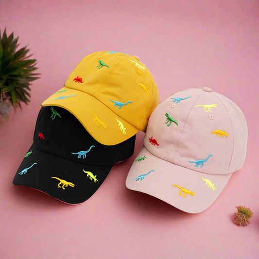 Baby Cute Embroidered Dinosaur Baseball Cap Kids Hat