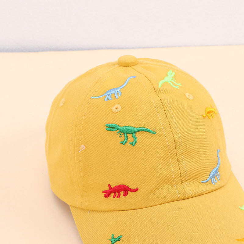 Cotton Kids Embroidered Cartoon Baseball Cap