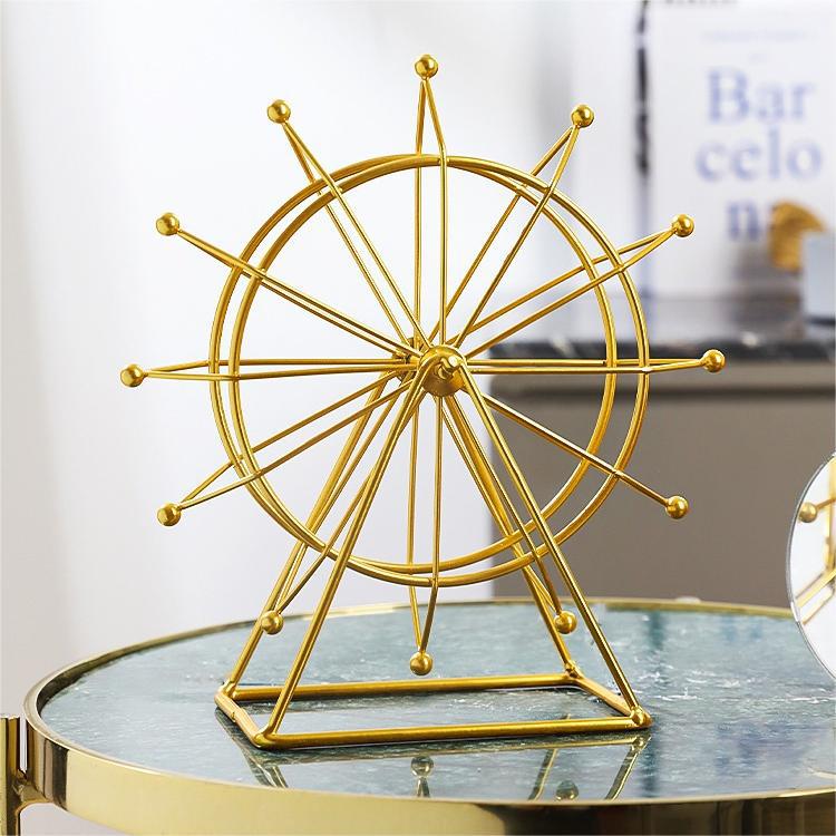Rotating Ferris Wheel Iron Ornaments