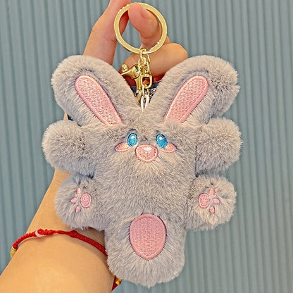 Rabbit Cute Plush Keychains
