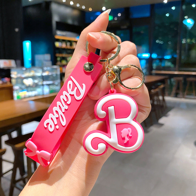 Pink Cute Keychain Creative Keychain