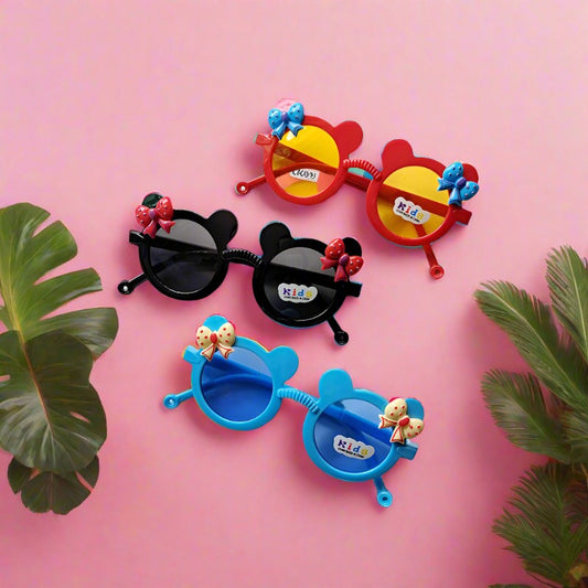 Wholesale Bowknot UV Protection Kids PC Sunglasses