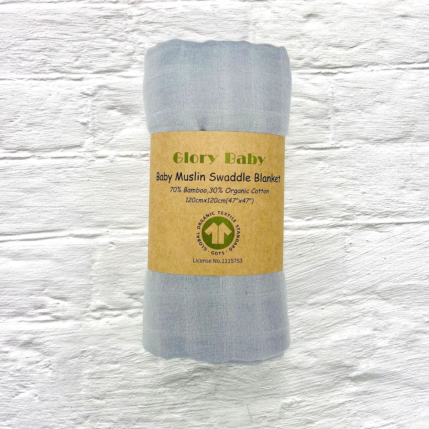 Double Bamboo Cotton Newborn Solid Color Gauze Blanket