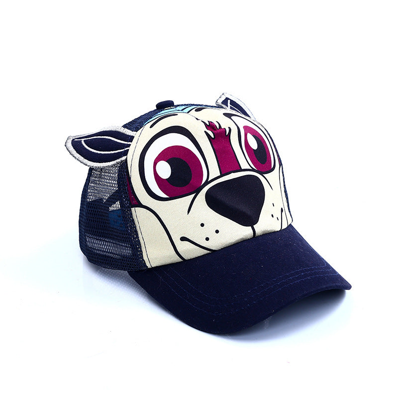 Dog Ears Sunshade Cartoon Breathable Comfortable Cute Baby Hat