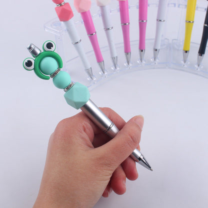 Beaded Pens Cartoon Silicone Beaded Pen