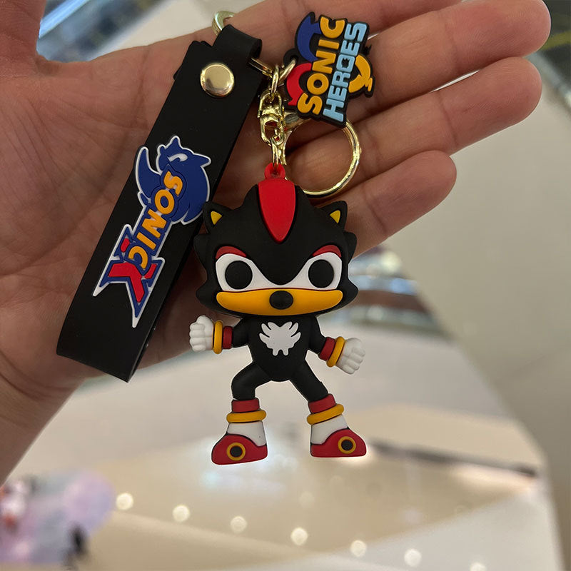 Cartoon Cute PVC Silicone Keychains Creative Keychain