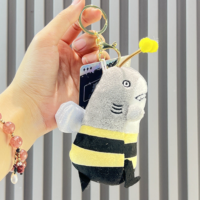 Creative Doll Plush Ball Keychain