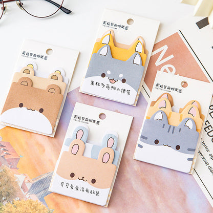 Cartoon Special-shaped Creative Sticky Notes Message Note Paper