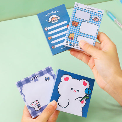 Paper Cartoon Bear Sticky Note