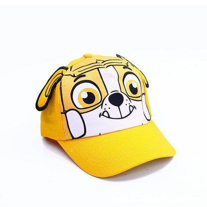 Dog Ears Sunshade Cartoon Breathable Comfortable Cute Baby Hat