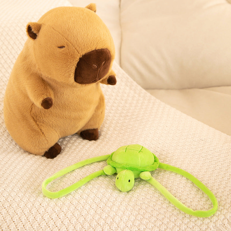 Wholesale Kapibala Backpack Puffer Plush Doll