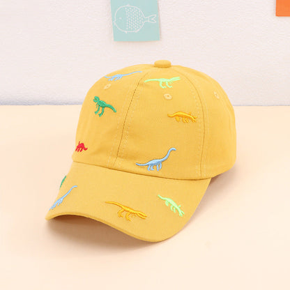 Cotton Kids Embroidered Cartoon Baseball Cap